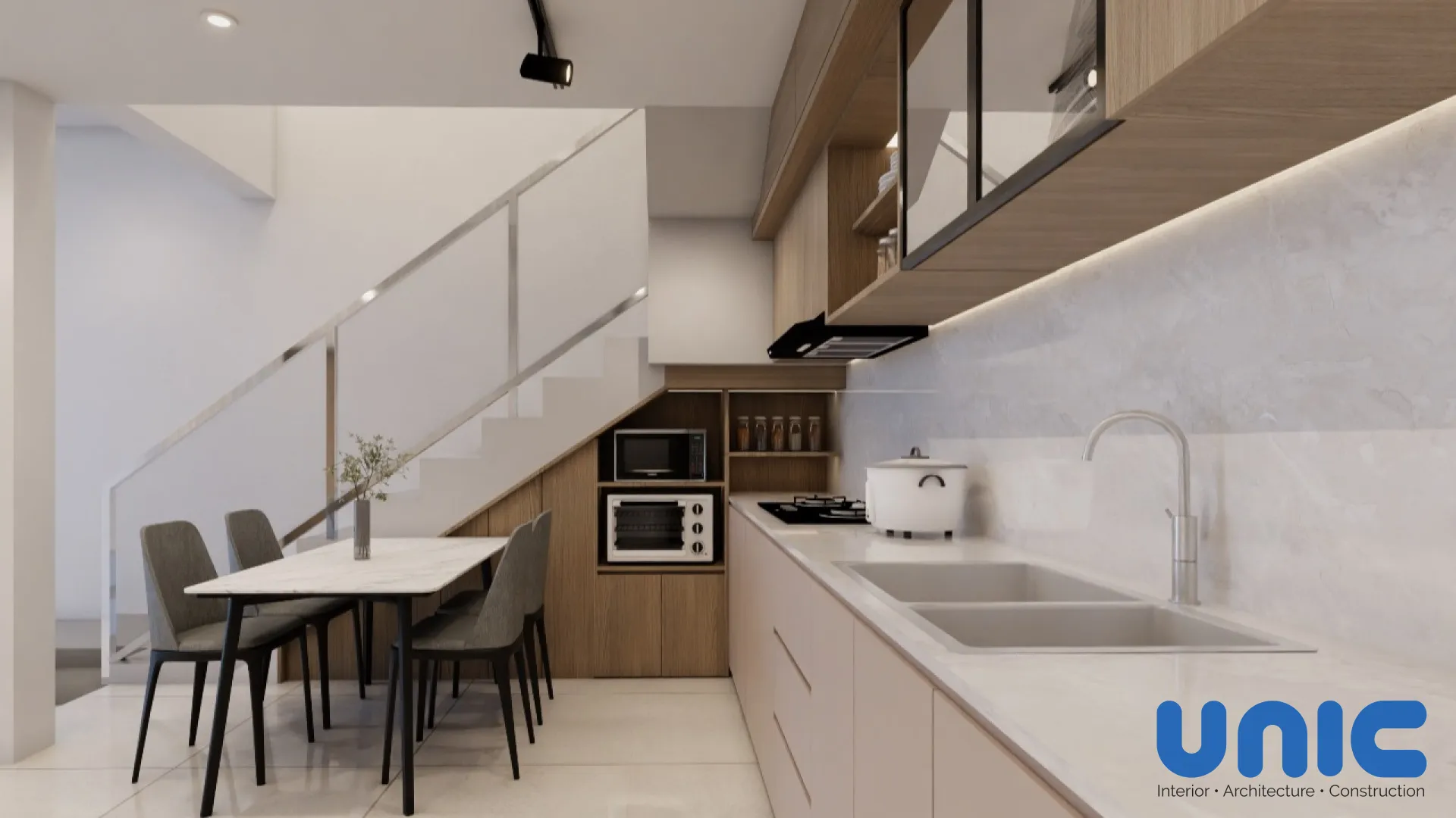 Solusi Kitchen Set Sidoarjo: Transformasi Dapur & Kabinet Bawah Tangga di Pabean Asri - Custom Furniture Pabean Asri, Sedati, Sidoarjo